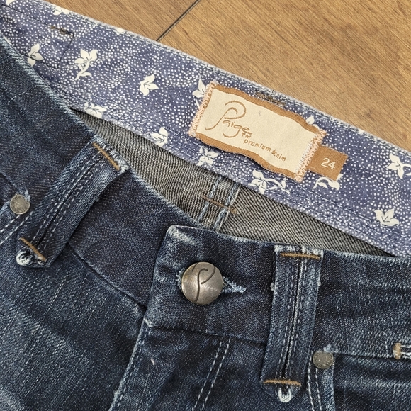 Paige Jeans Washington Bootcut Size 24 - Picture 1 of 11